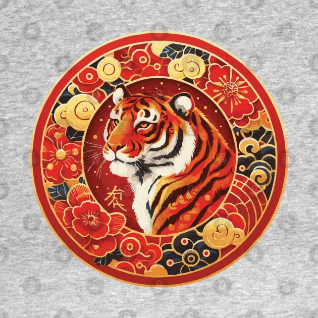 Chinese Zodiac Year of the Tiger by Heartsake